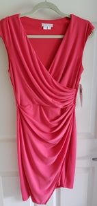 LONDON TIMES Sleeveless Melon Cocktail dress